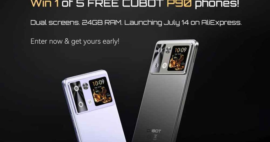 Cubot P90 Global Launch Phone Giveaway
