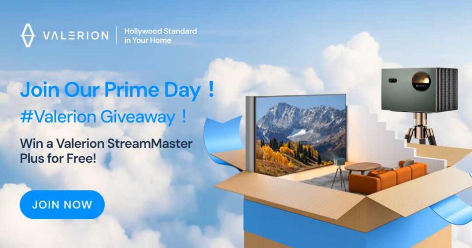 Valerion Projector Prime Day Giveaway