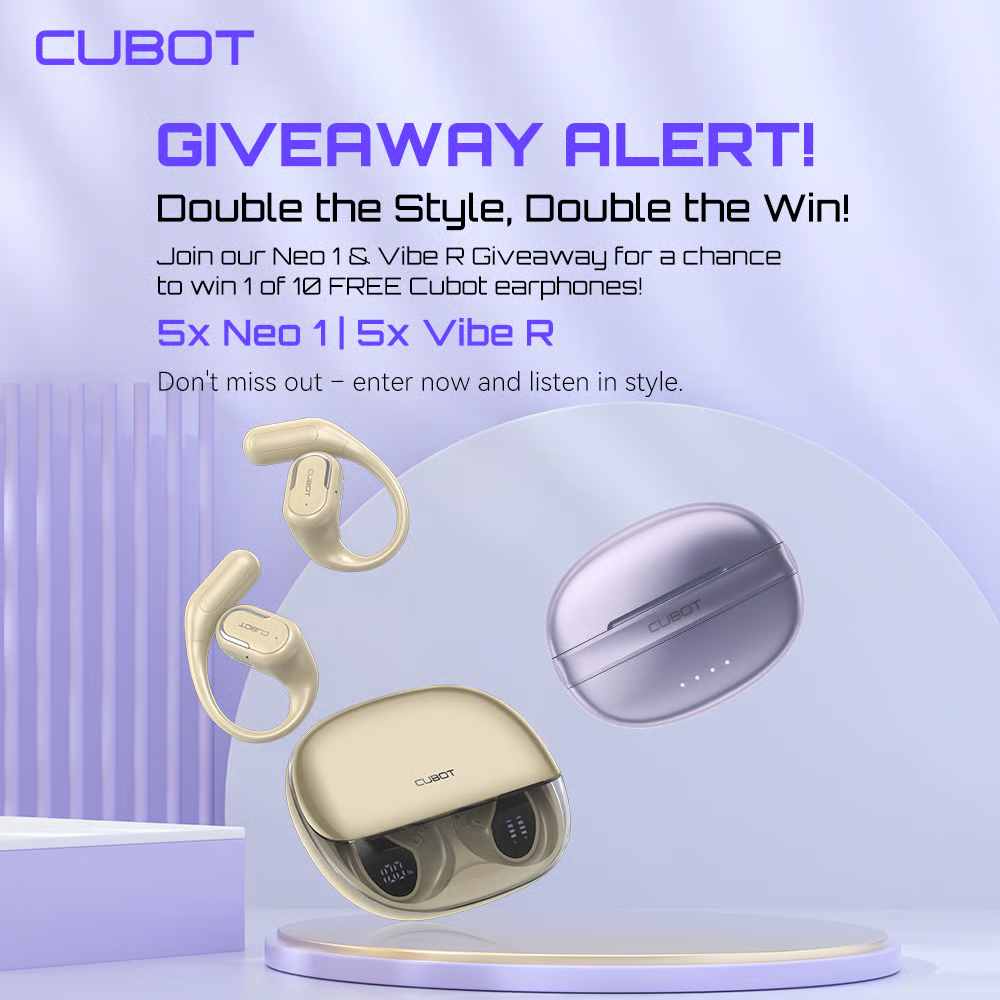 Win the Sound of Your Life - Cubot Earphone Giveaway