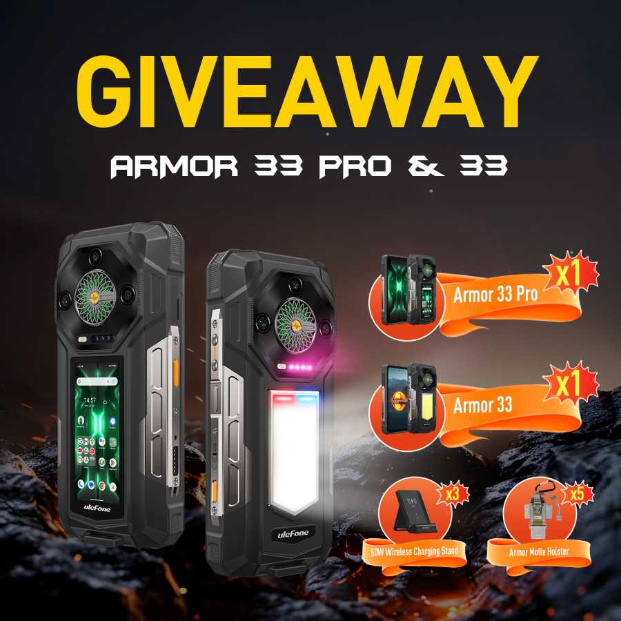 Ulefone Armor 33 Series Phone Giveaway