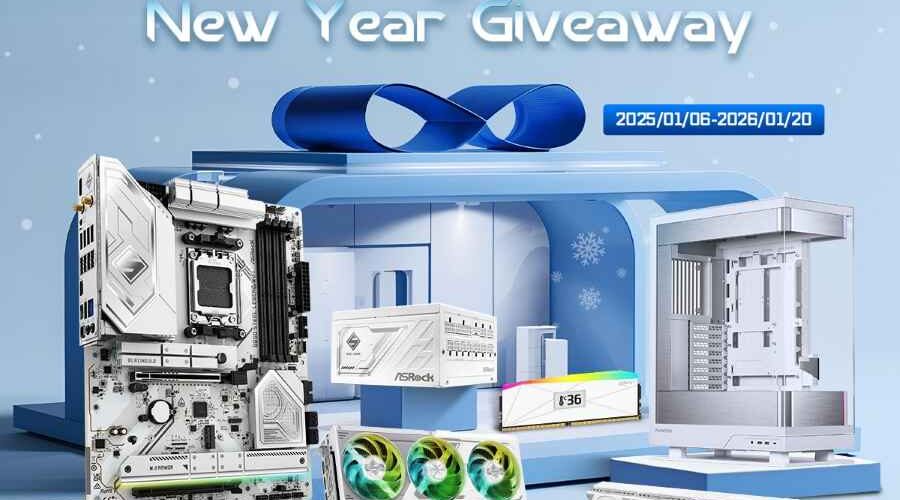 ASRock White Lab X New Year Giveaway
