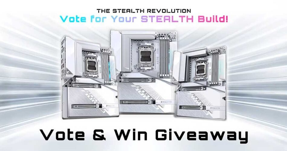 Gigabyte: Vote For Your Stealth Build Giveaway