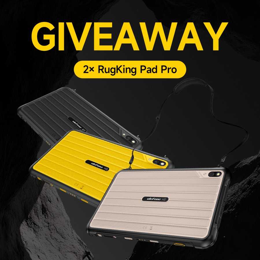 Ulefone RugKing Pad Pro Giveaway