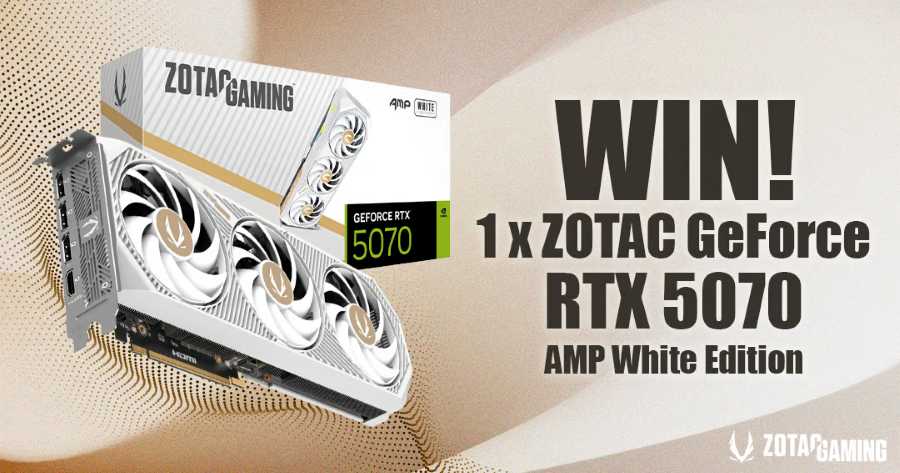 Win Zotac GeForce RTX 5070 (AMP White Edition)