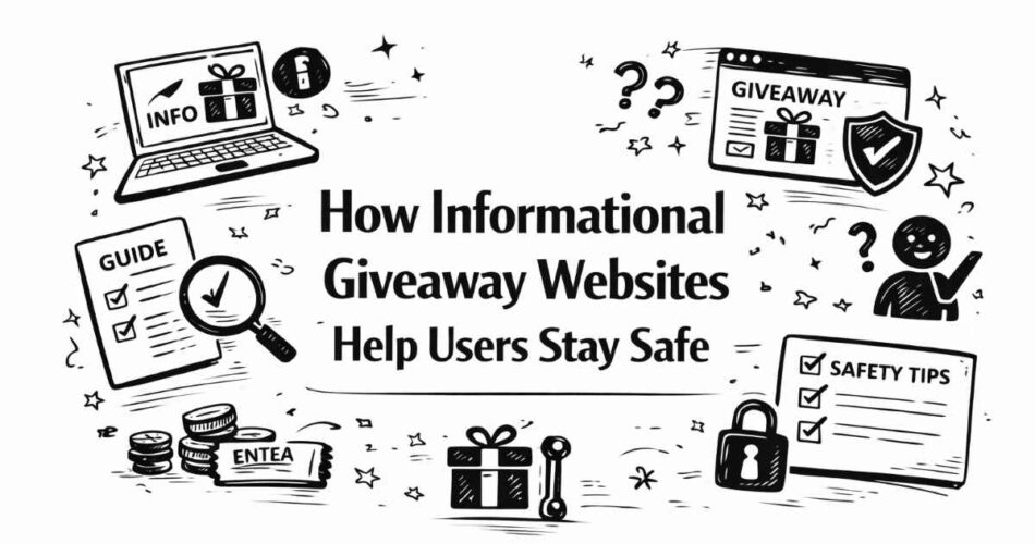 How Informational Giveaway Websites Help Users Stay Safe