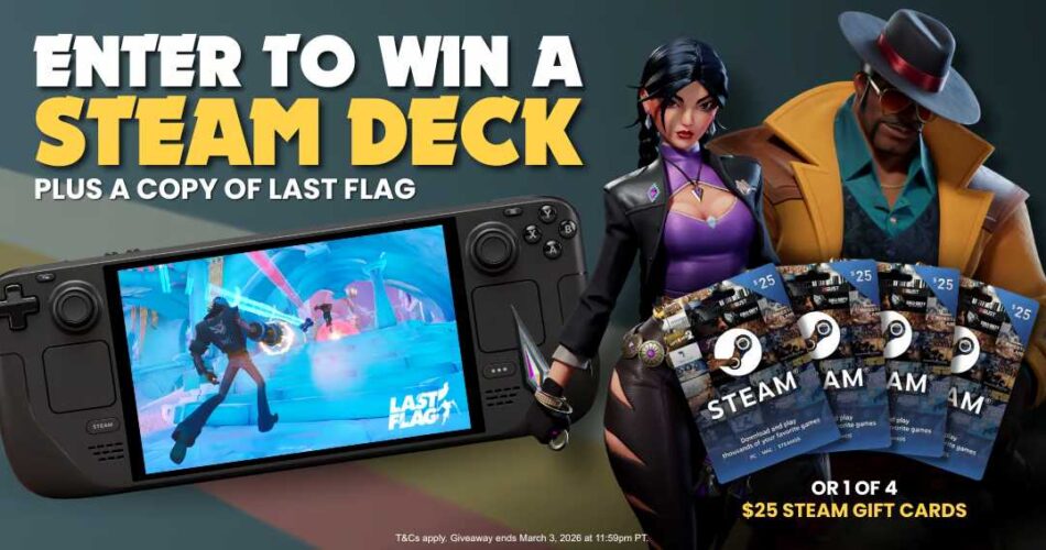 Last Flag 100K Wishlists Celebration Giveaway
