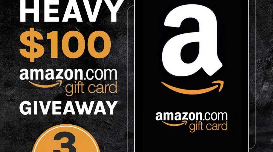 MNRK Heavy: $300 Amazon Gift Cards Giveaway