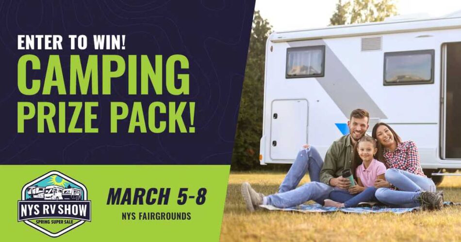 NYS RV Show Spring Camping Giveaway