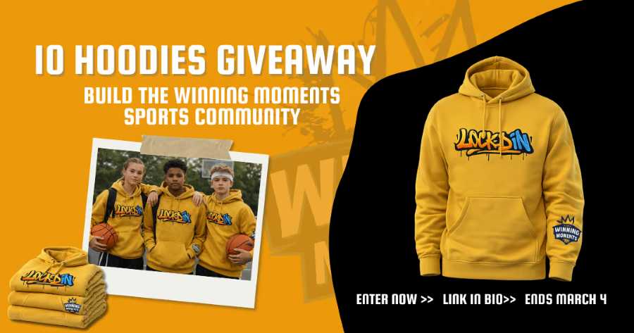 The Winning Moments: Win 10 Hoodie Giveaway