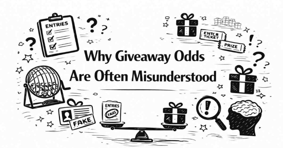 Why Giveaway Odds Are Often Misunderstood