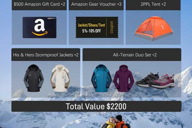 Win Gear for You & Your Adventure Partner