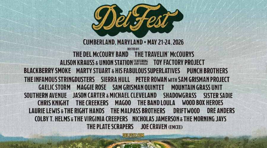 Win a Pair Of VIP Tickets To DelFest 2026!