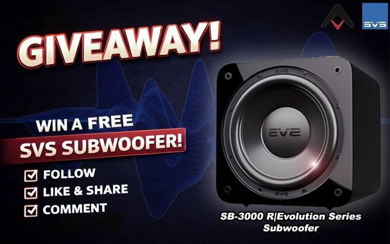 Audioholics: SVS SB-3000 R|Evolution Subwoofer Giveaway