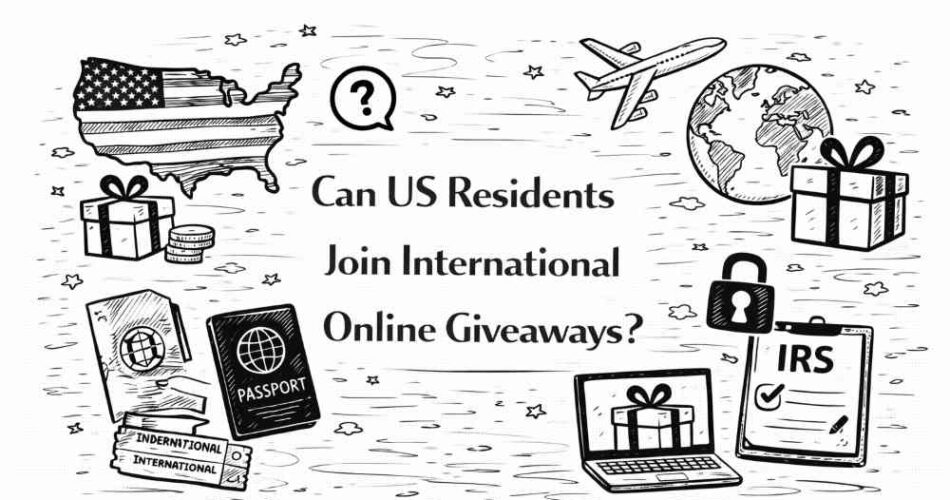 Can US Residents Join International Online Giveaways?