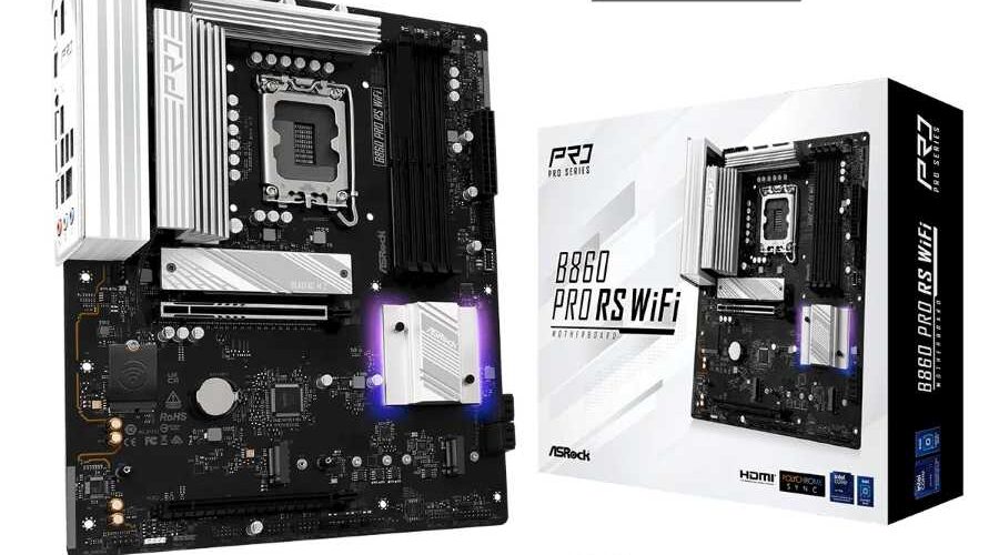 Funky Kit: ASRock B860 Pro RS WiFi Motherboard
