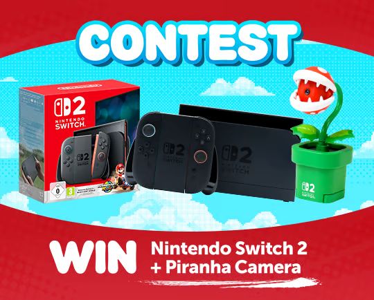 Kinguin: Nintendo Switch 2 + Piranha Camera Giveaway