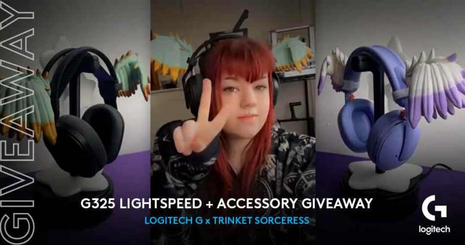 Logitech G x Trinket Sorceress G325 Lightspeed Giveaway