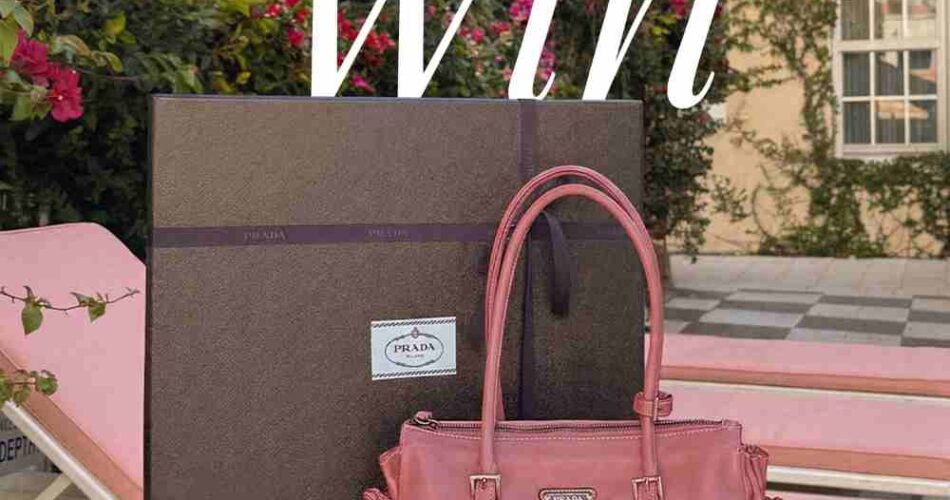Peppermayo Prada Bag Leather Giveaway