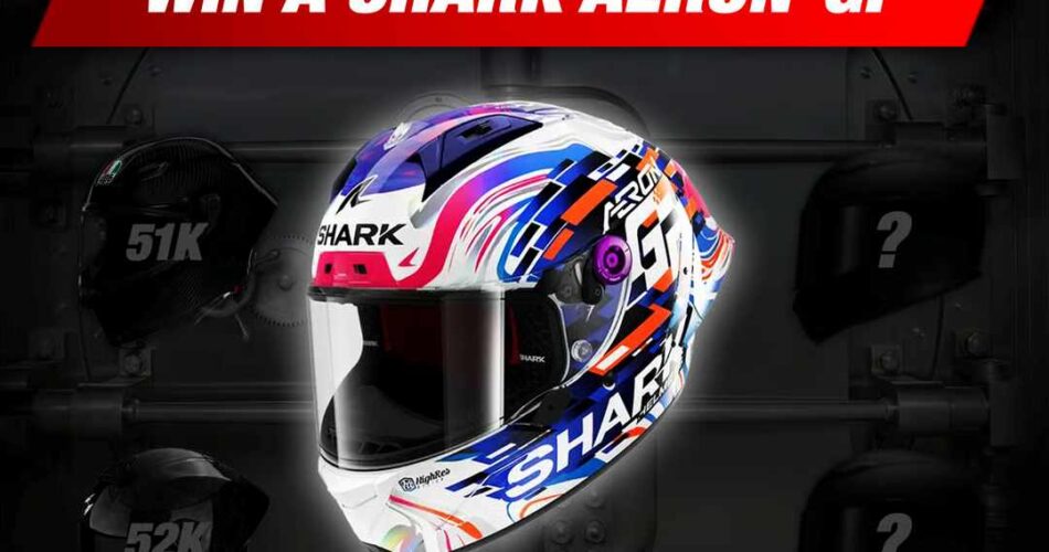 Shark Aeron-GP Zarco De France DVB - Helmet Giveaway
