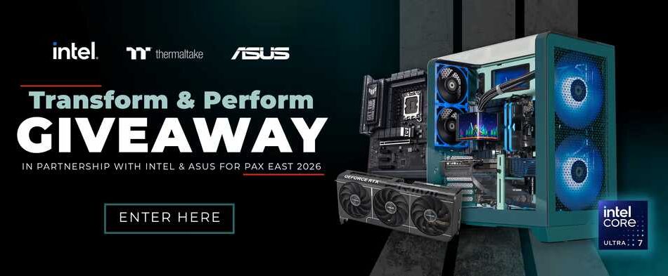 Transform & Perform Gaming PC Giveaway @ PAX East 2026