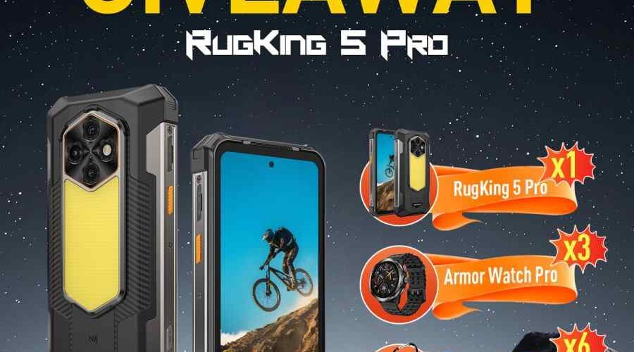 Ulefone RugKing Pad 5 Pro Giveaway