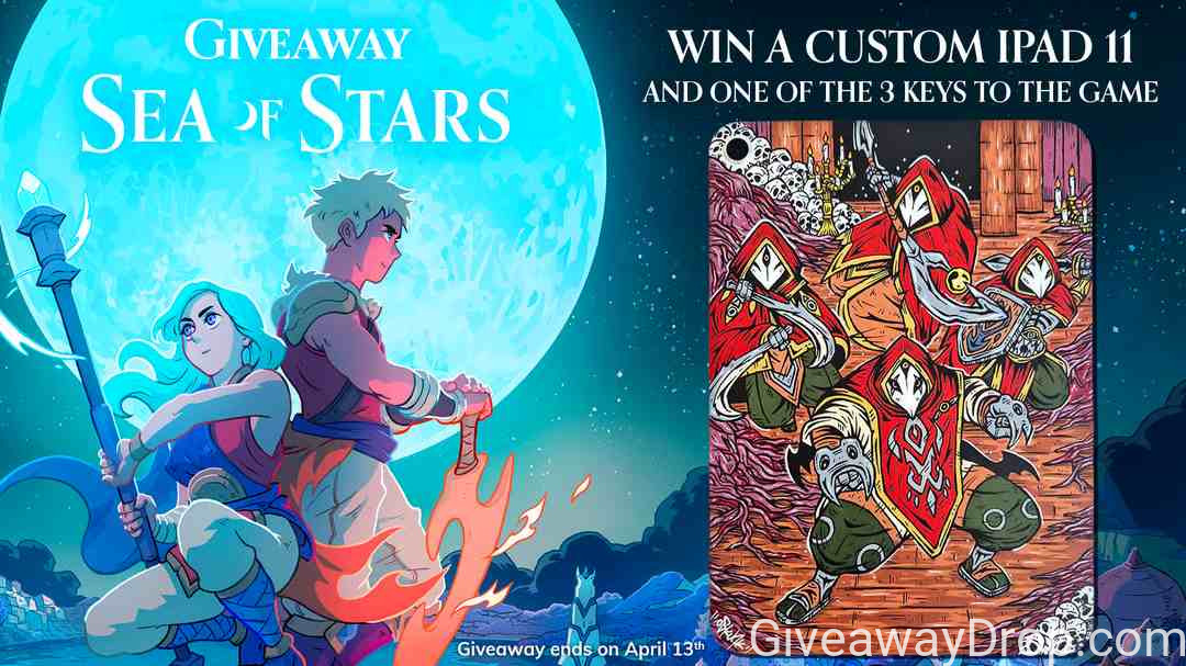 Sea of Stars: Custom iPad 11 Launch Giveaway