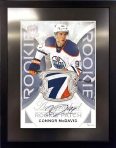 Win a Connor McDavid Autographed Rookie Card Print ($2500)