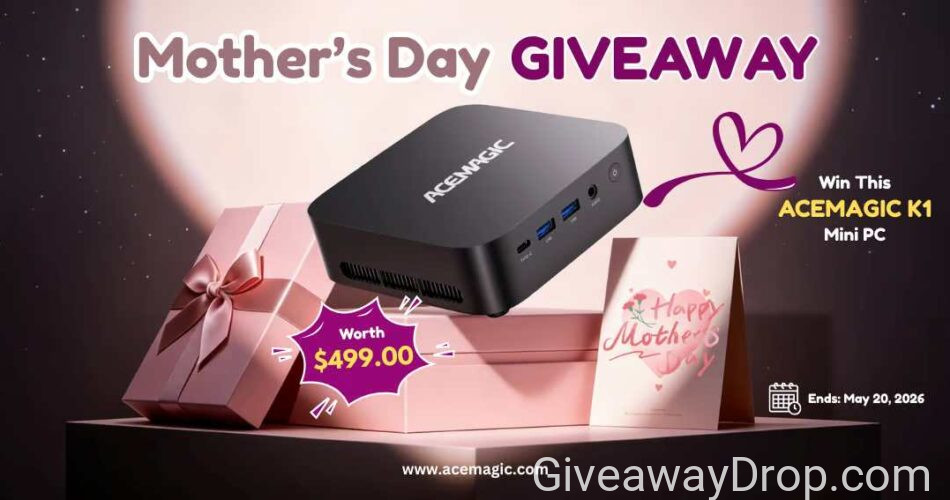 Acemagic K1 AMD Ryzen Mini PC Giveaway