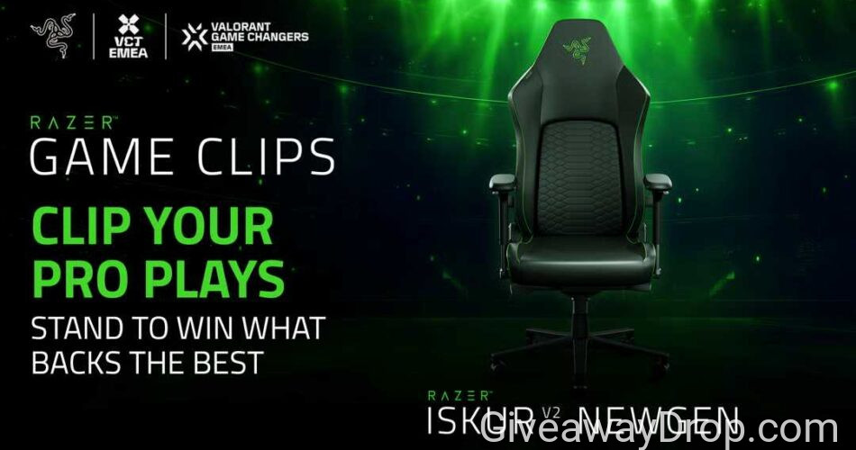 Razer Cortex Game Clips x Iskur V2 NewGen Giveaway