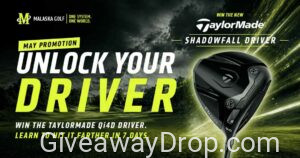 TaylorMade Qi4D Shadowfall Driver Giveaway