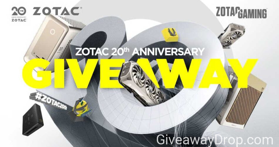 Zotac 20th Anniversary Giveaway Phase III