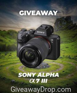 Summer Camera Sony Alpha a7 III Giveaway