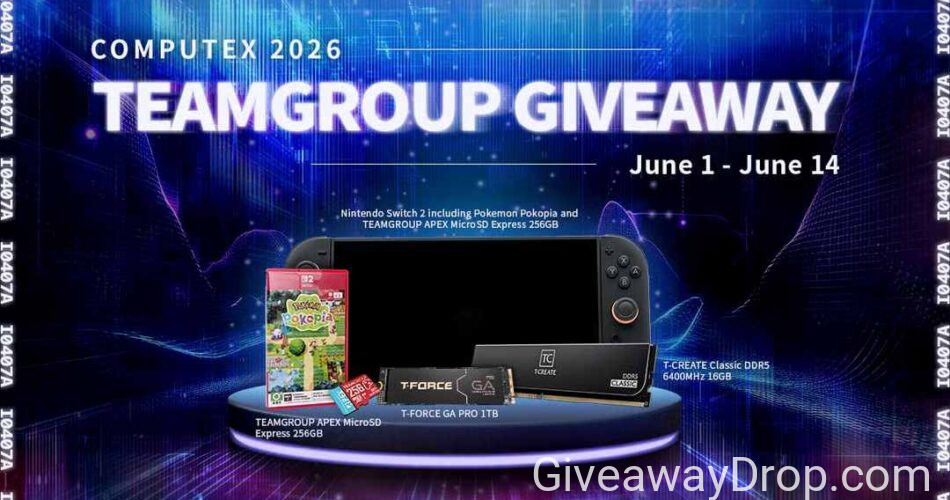 TeamGroup Computex Giveaway 2026