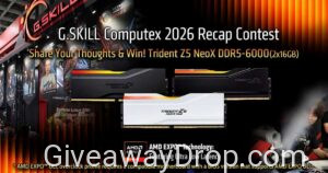 G.SKILL Computex 2026 Recap Giveaway